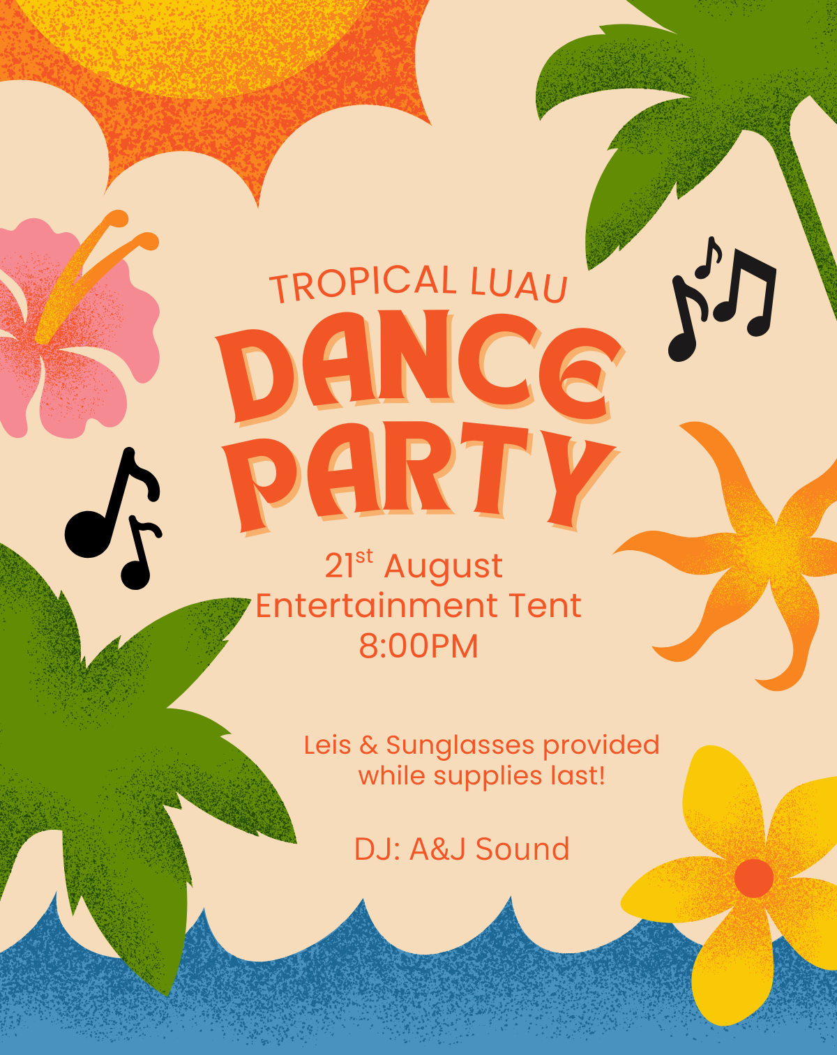 Luau Dance Party